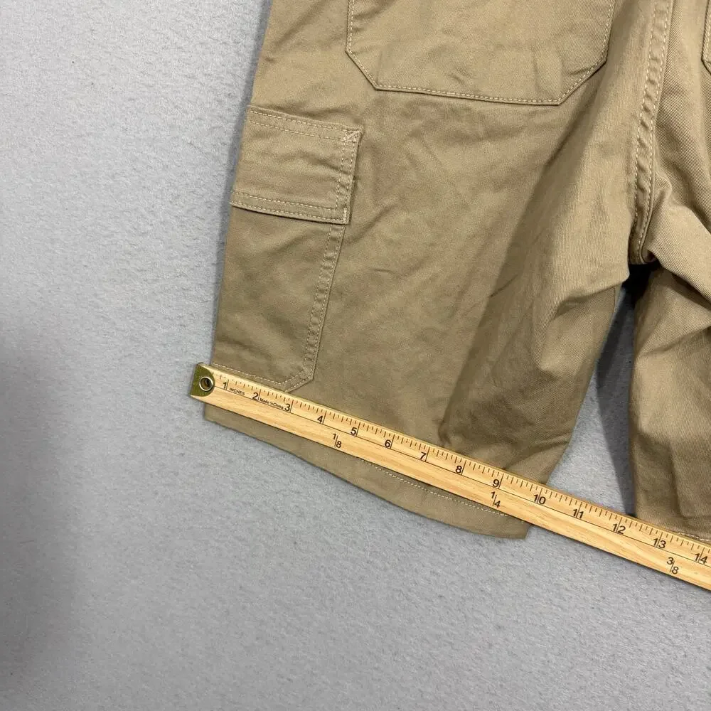 Signature by Levi Strauss Essential Cargo Shorts Men's 30 Tan Ultimate Flex NWT